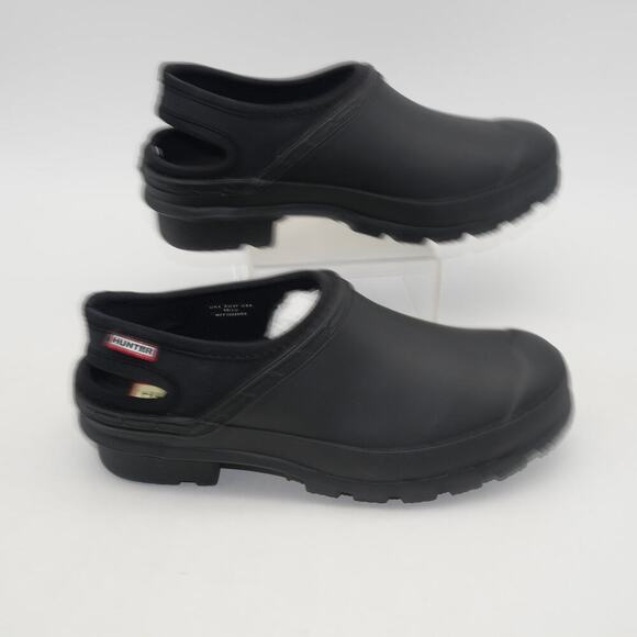 NEW Hunter Women's 6  Original Slingback Clog Black No Box - Picture 6 of 13